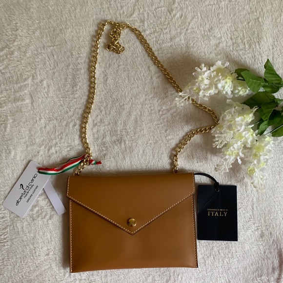 NEW Alberta Di Canio Leather Purse ITALY - Picture 9 of 16